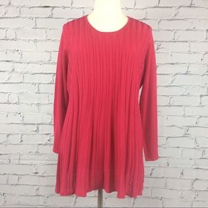 SagHarbor Baby Doll Sweater, Size 2X